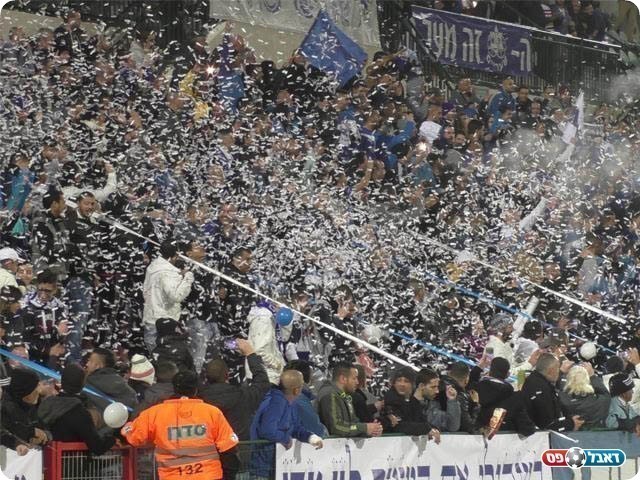 הקהל של שעריים מהמשחק בסיבוב הראשון (שקד מורג)